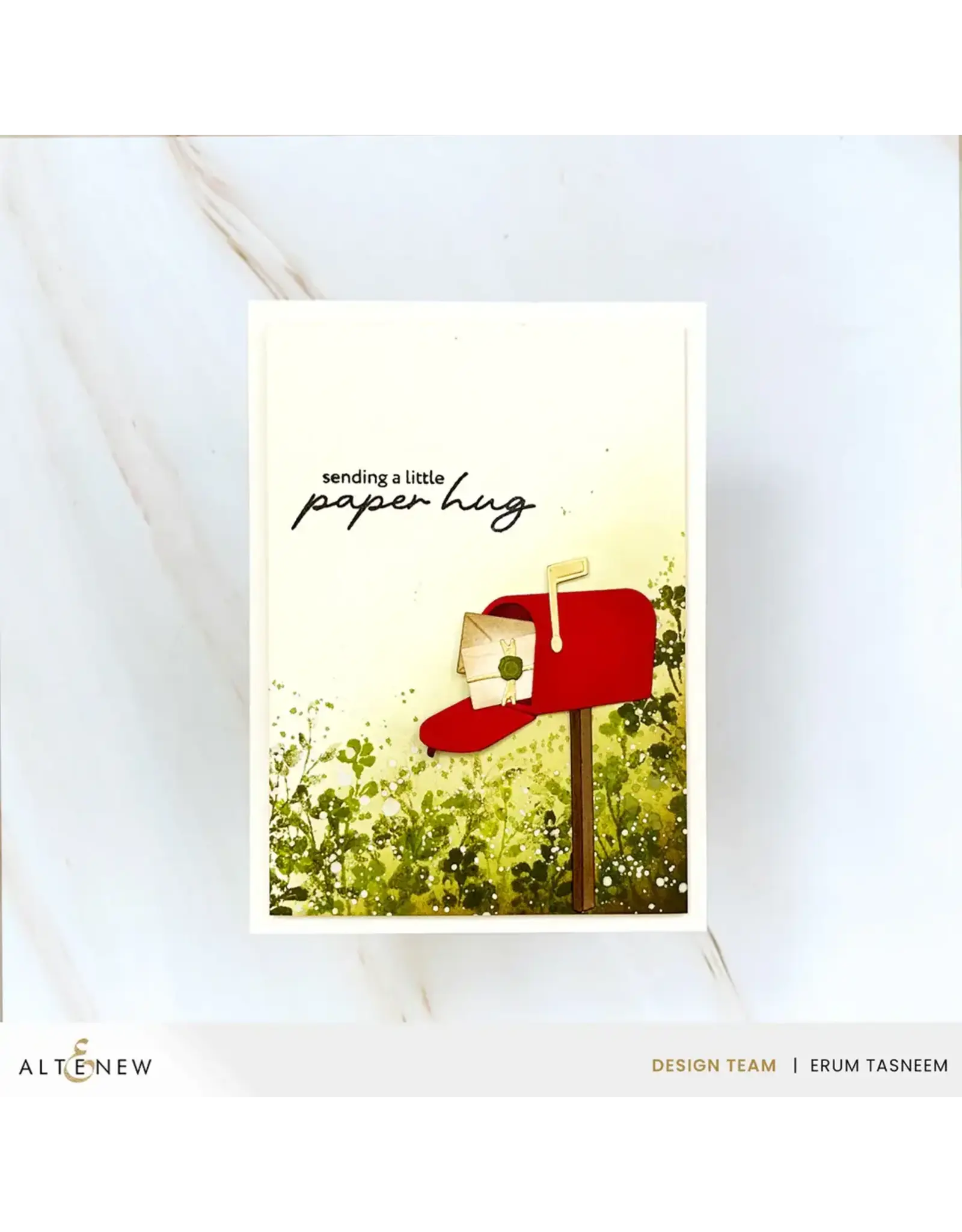 ALTENEW ALTENEW MINI DELIGHT: SPECIAL DELIVERY CLEAR STAMP & DIE SET