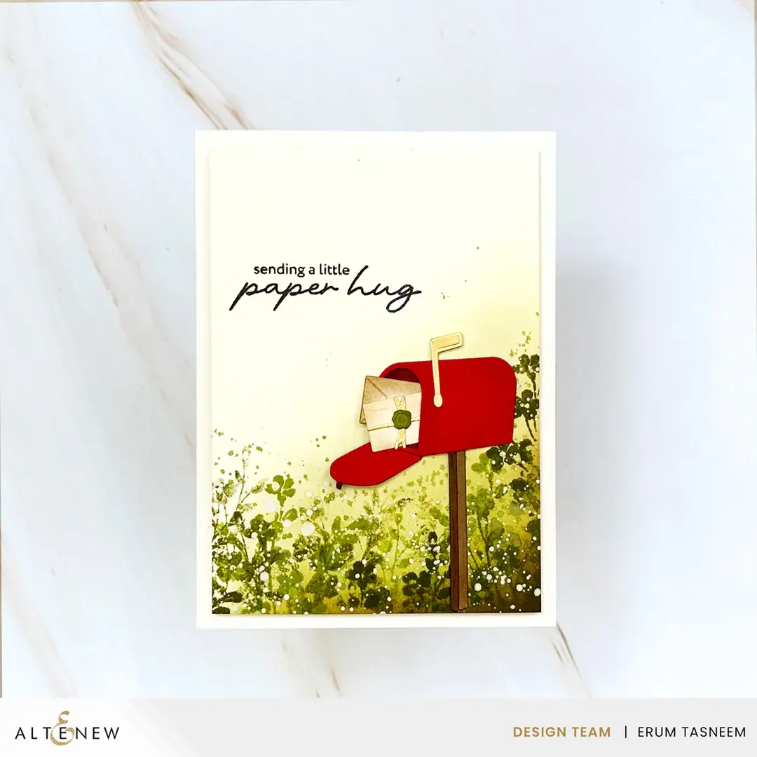 ALTENEW ALTENEW MINI DELIGHT: SPECIAL DELIVERY CLEAR STAMP & DIE SET