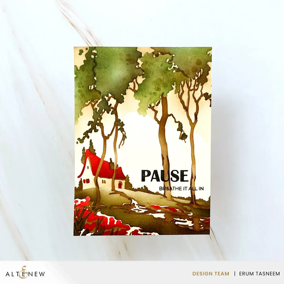 ALTENEW ALTENEW STENCIL ART: WHERE NATURE MEETS HOME LAYERING STENCIL SET 6/PK