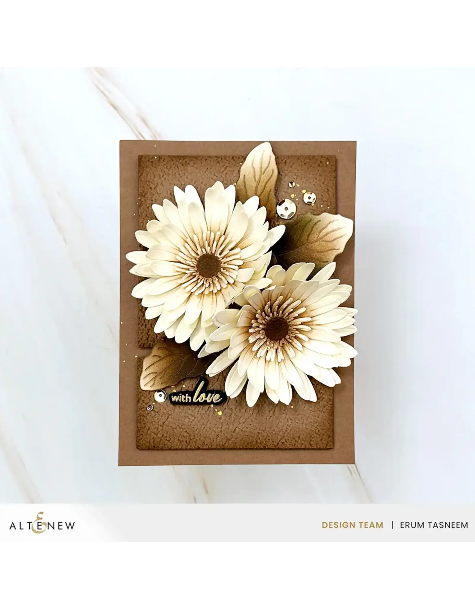 ALTENEW ALTENEW CRAFT-A-FLOWER: GERBERA DAISY LAYERING DIE SET