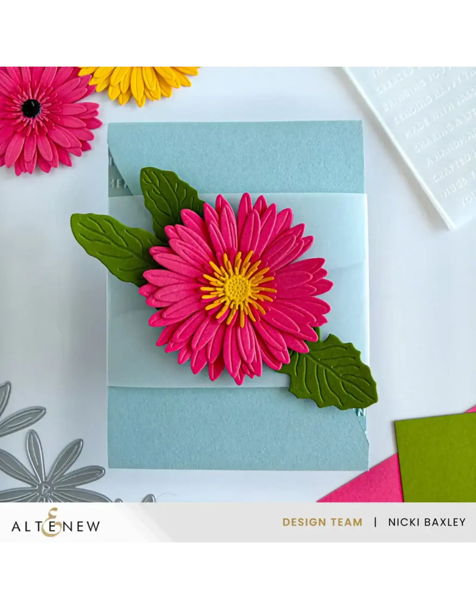 ALTENEW ALTENEW CRAFT-A-FLOWER: GERBERA DAISY LAYERING DIE SET