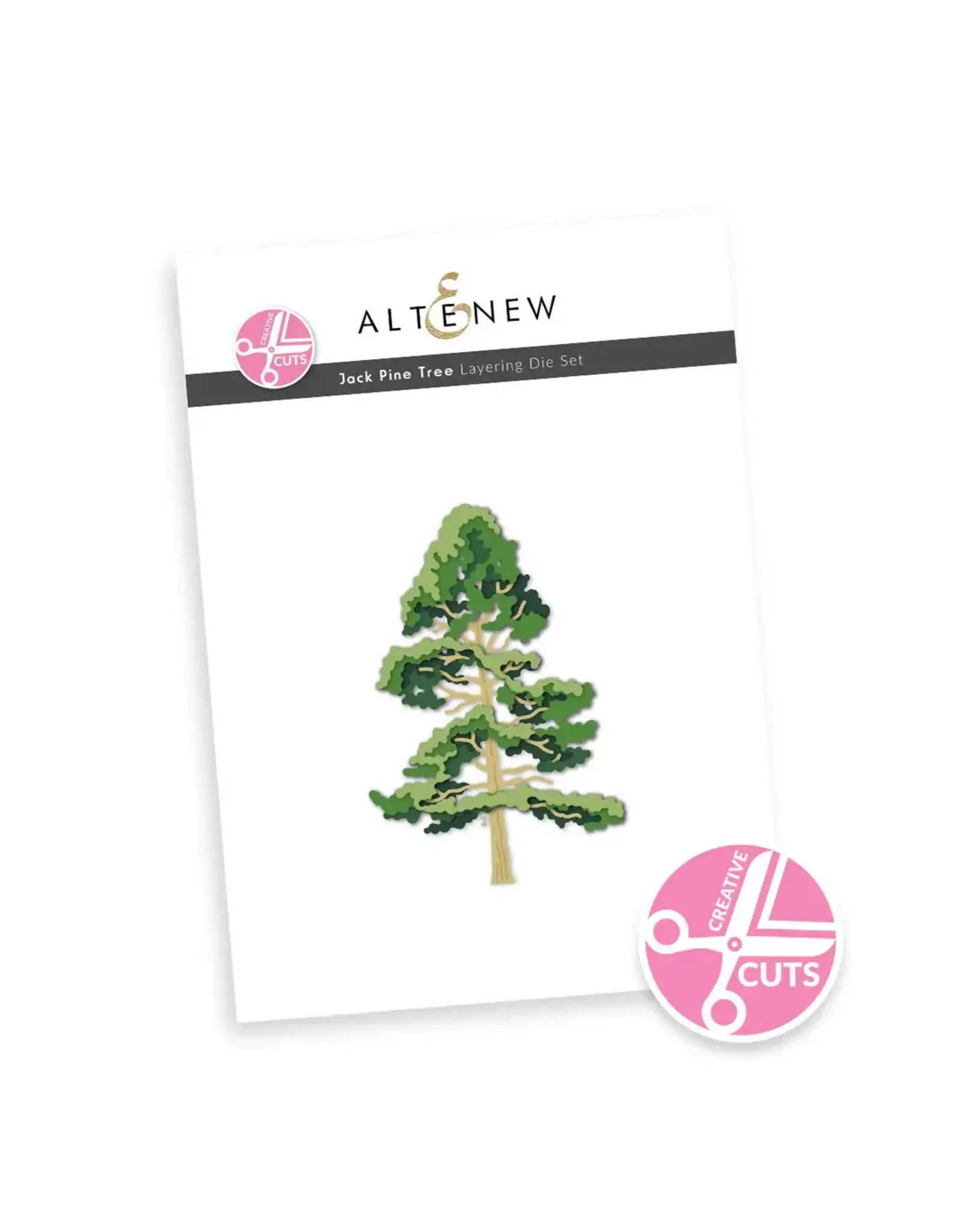 ALTENEW ALTENEW CREATIVE CUTS: JACK PINE TREE LAYERING DIE SET