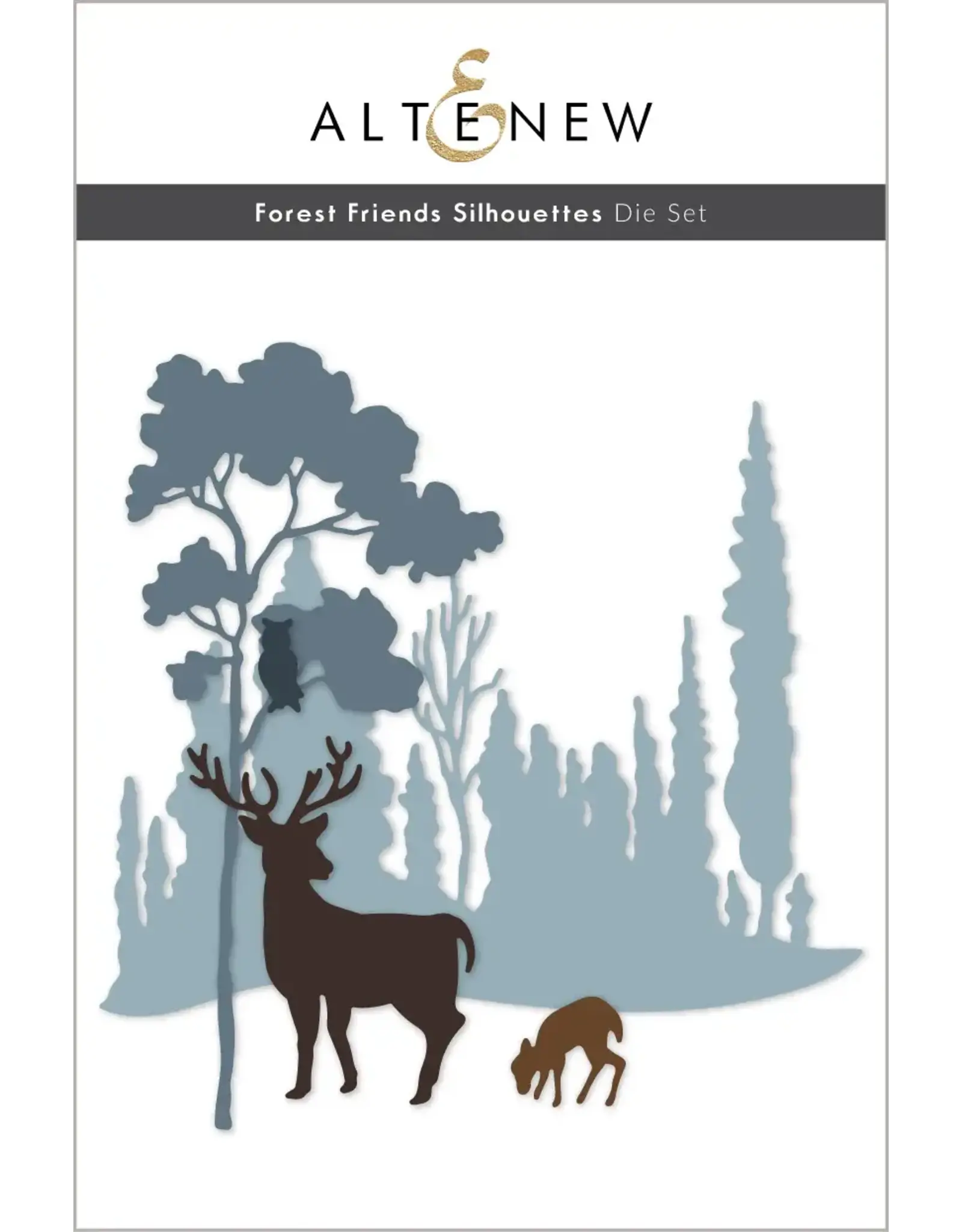 ALTENEW ALTENEW FOREST FRIENDS SILHOUETTES DIE SET