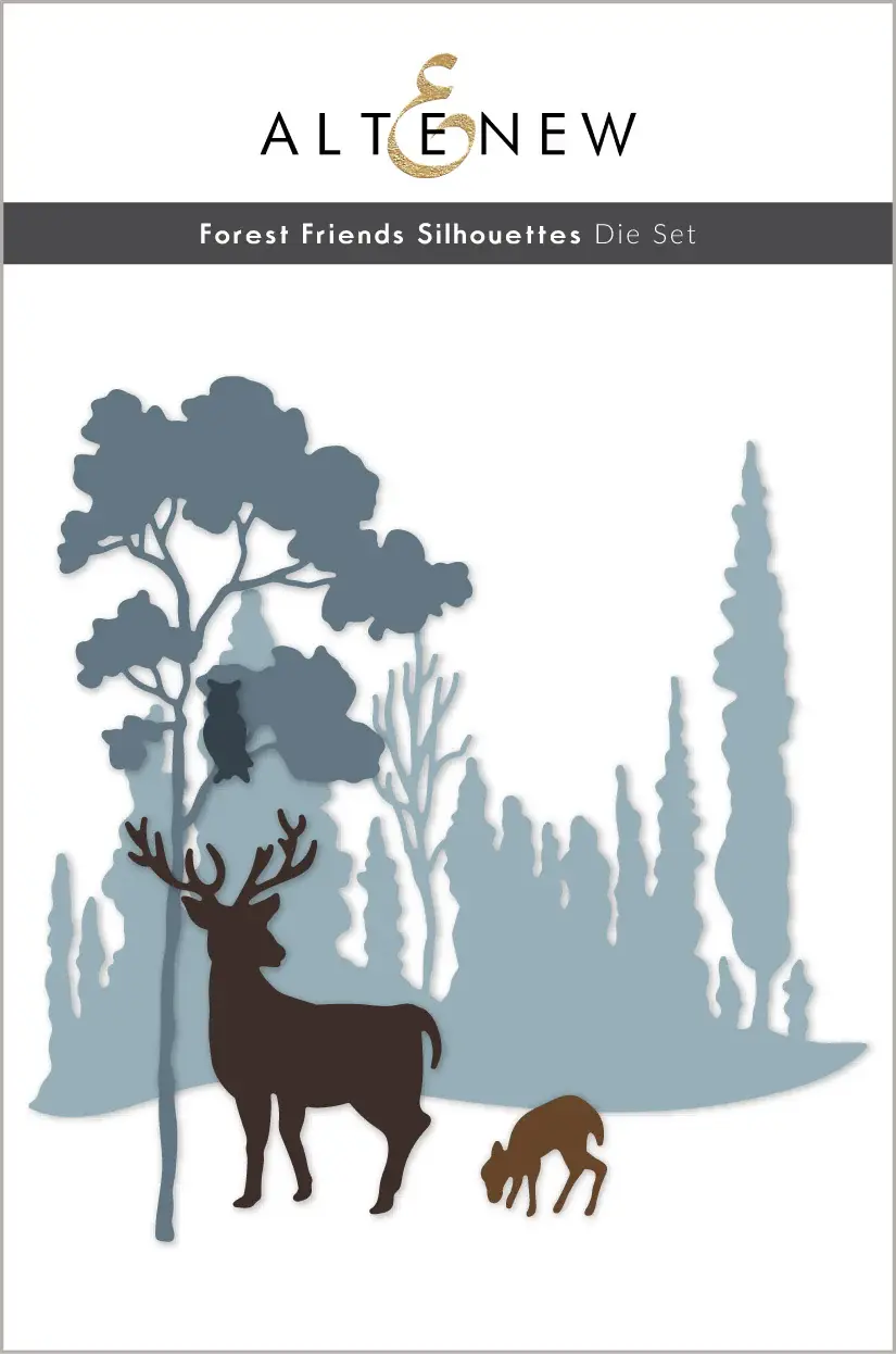 ALTENEW ALTENEW FOREST FRIENDS SILHOUETTES DIE SET