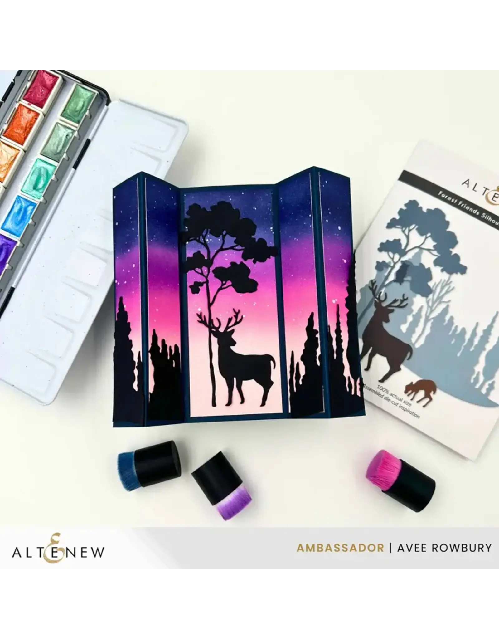 ALTENEW ALTENEW FOREST FRIENDS SILHOUETTES DIE SET