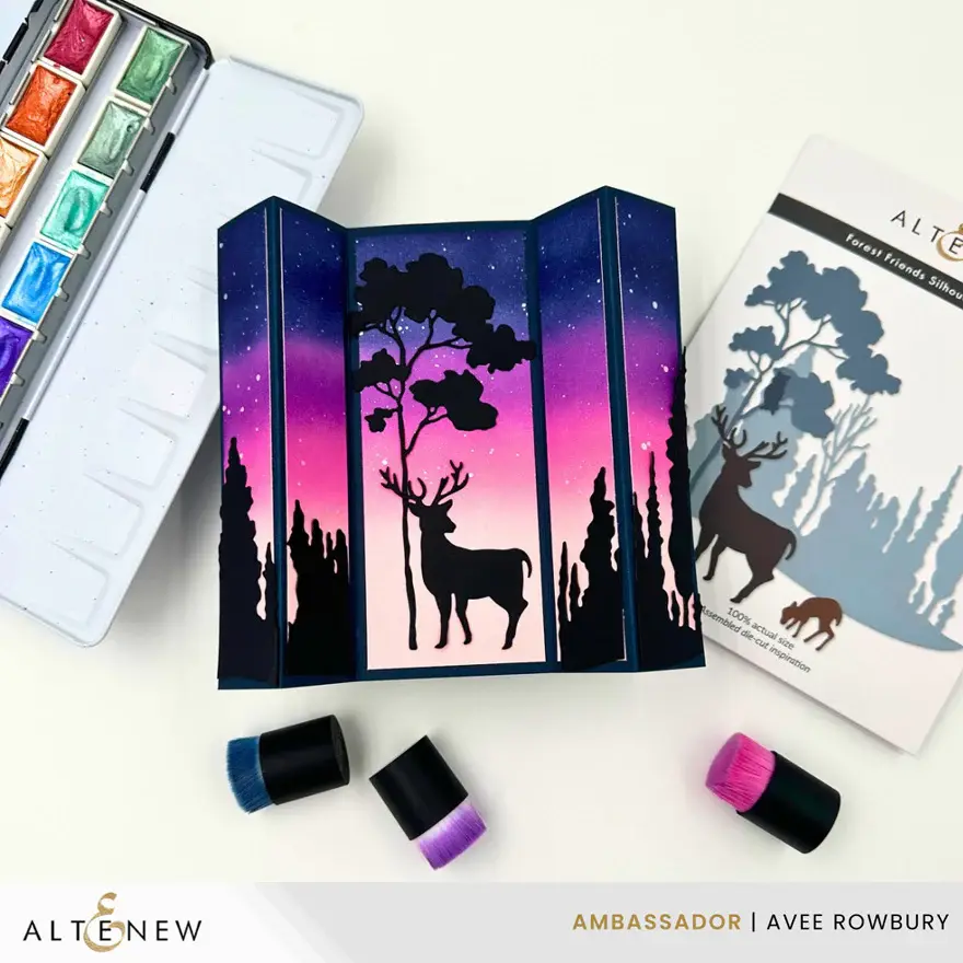 ALTENEW ALTENEW FOREST FRIENDS SILHOUETTES DIE SET