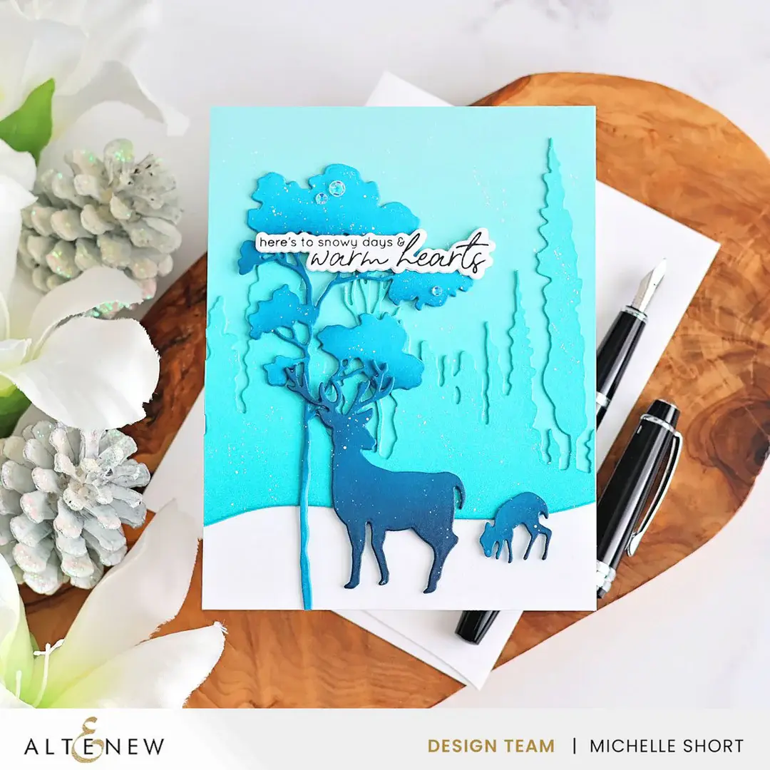ALTENEW ALTENEW FOREST FRIENDS SILHOUETTES DIE SET
