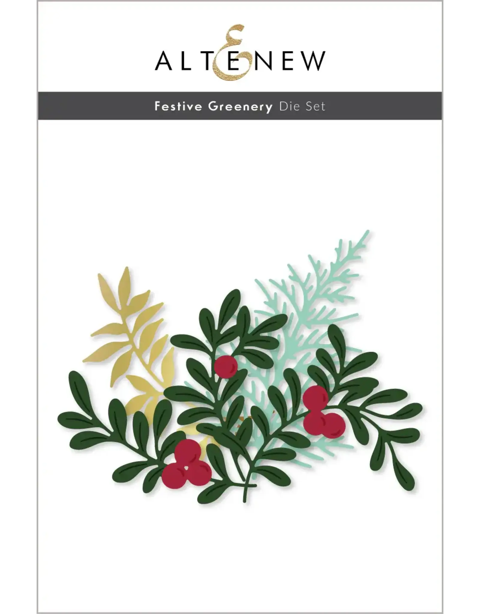 ALTENEW ALTENEW FESTIVE GREENERY DIE SET