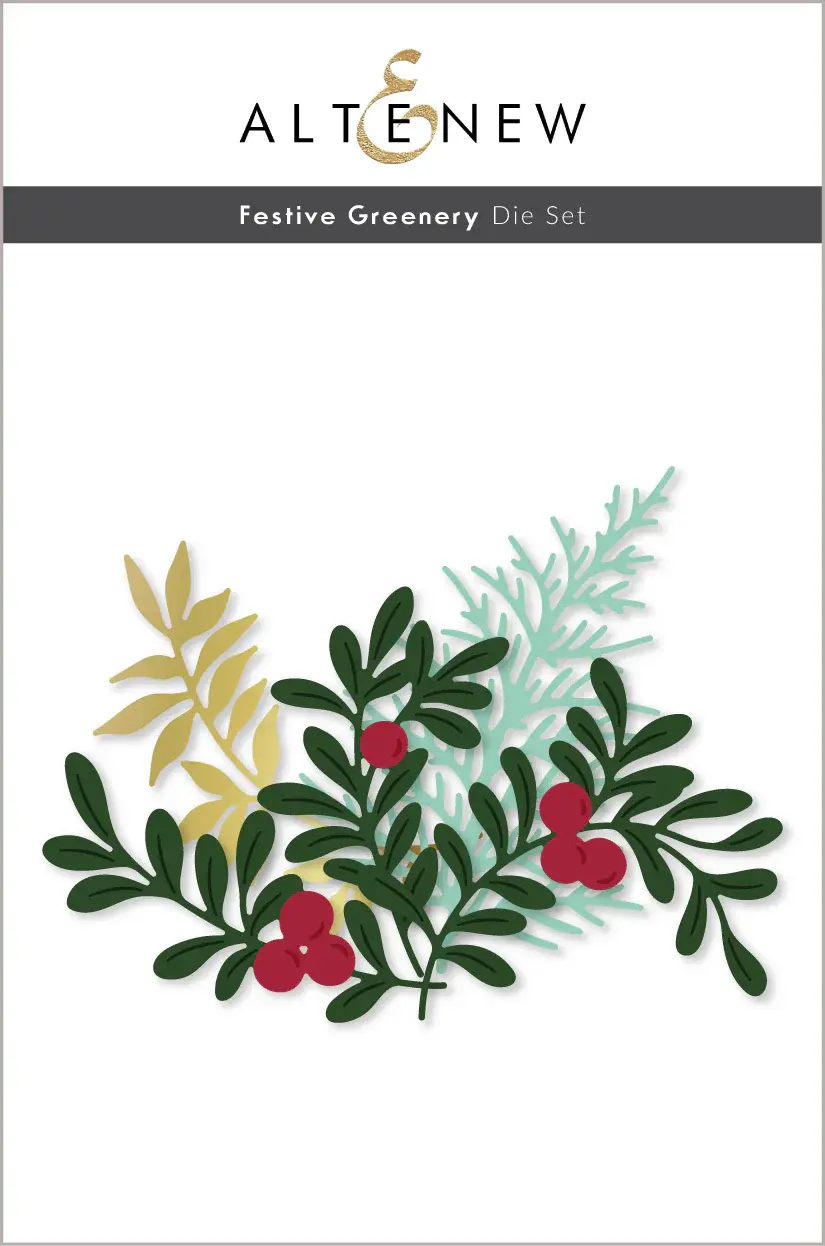 ALTENEW ALTENEW FESTIVE GREENERY DIE SET