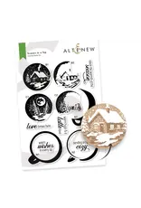 ALTENEW ALTENEW SCENES IN A SIP CLEAR STAMP SET