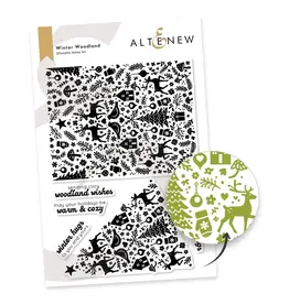 ALTENEW ALTENEW WINTER WOODLAND CLEAR STAMP SET
