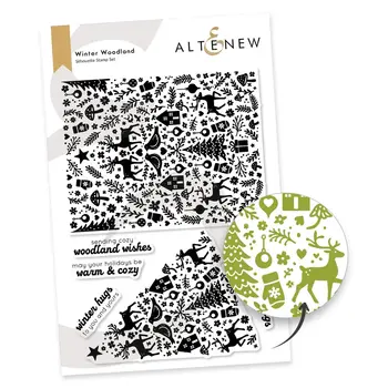 ALTENEW ALTENEW WINTER WOODLAND CLEAR STAMP SET