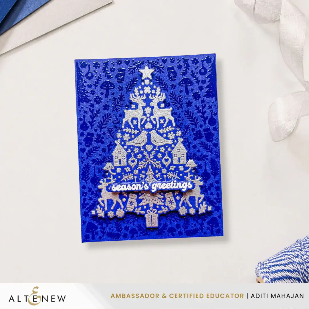 ALTENEW ALTENEW WINTER WOODLAND CLEAR STAMP SET