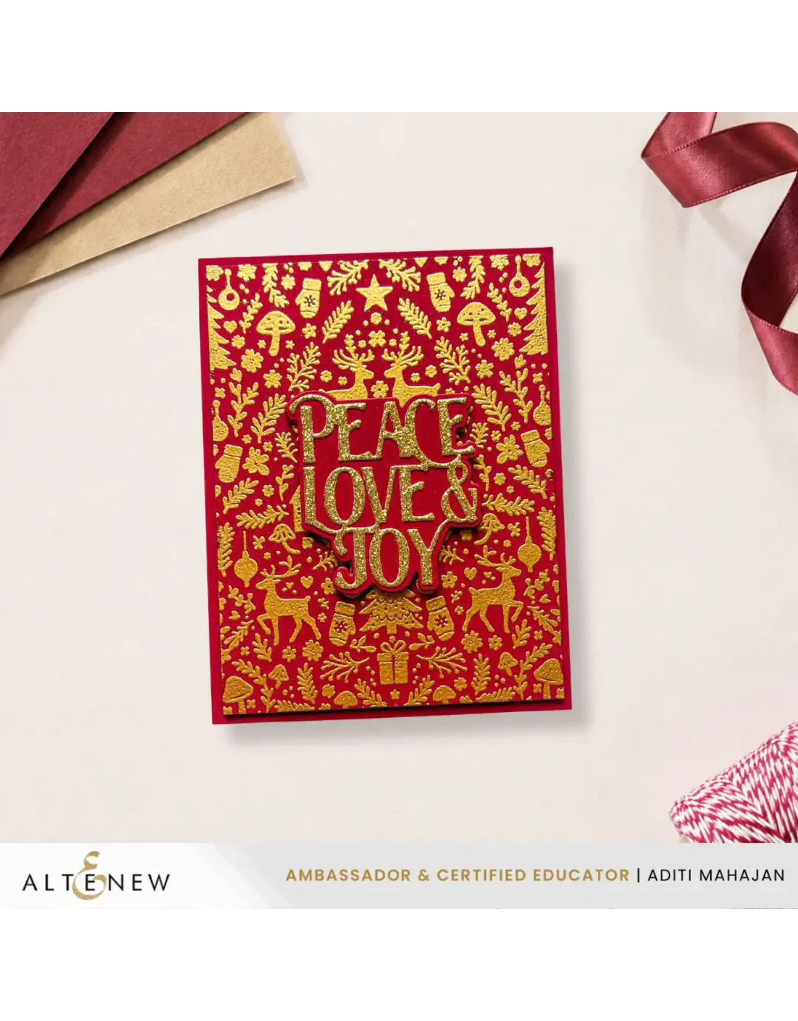 ALTENEW ALTENEW WINTER WOODLAND CLEAR STAMP SET