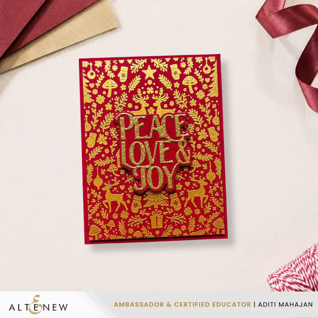 ALTENEW ALTENEW WINTER WOODLAND CLEAR STAMP SET
