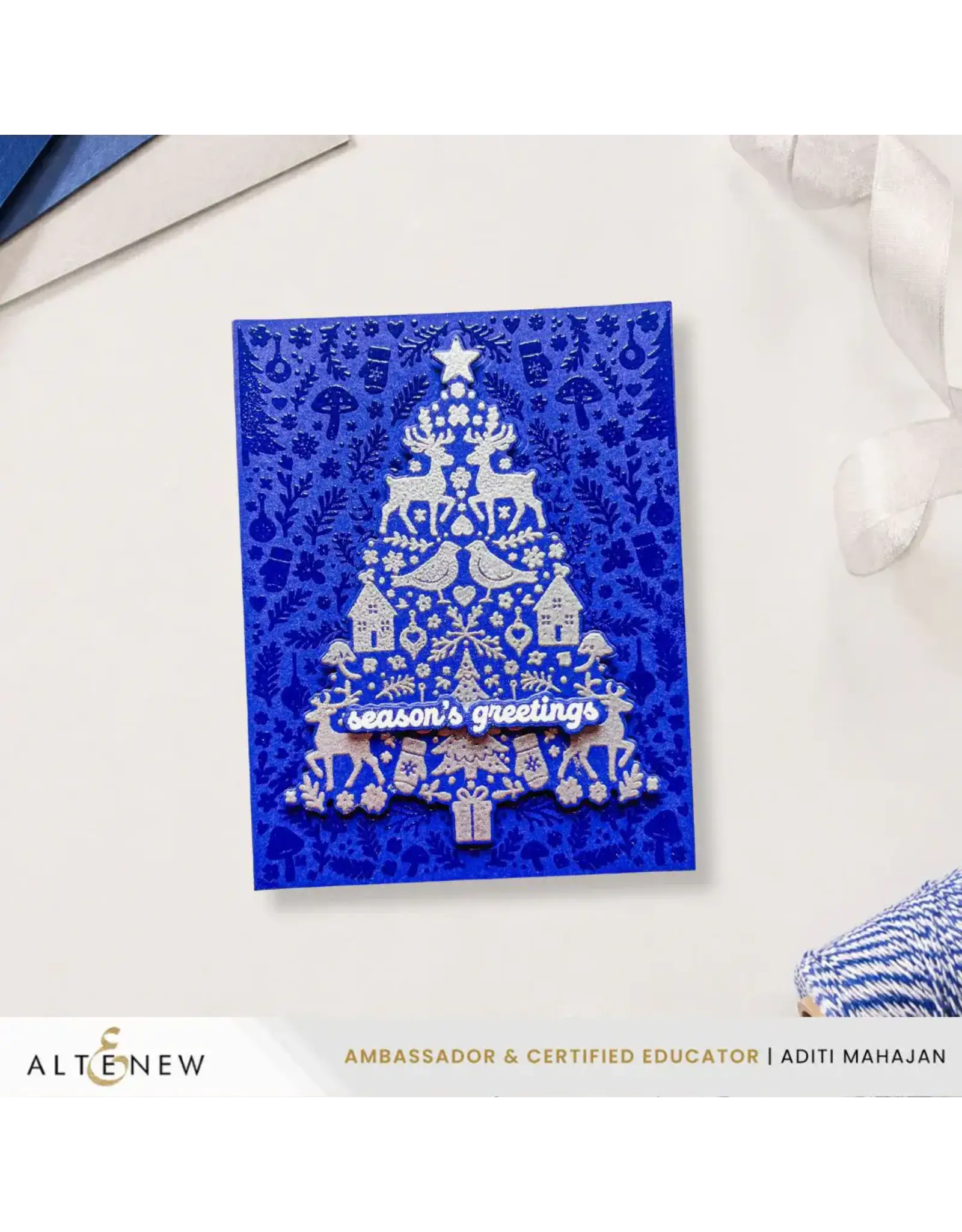 ALTENEW ALTENEW WINTER WOODLAND CLEAR STAMP SET