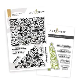 ALTENEW ALTENEW WINTER WOODLAND CLEAR STAMP & DIE SET