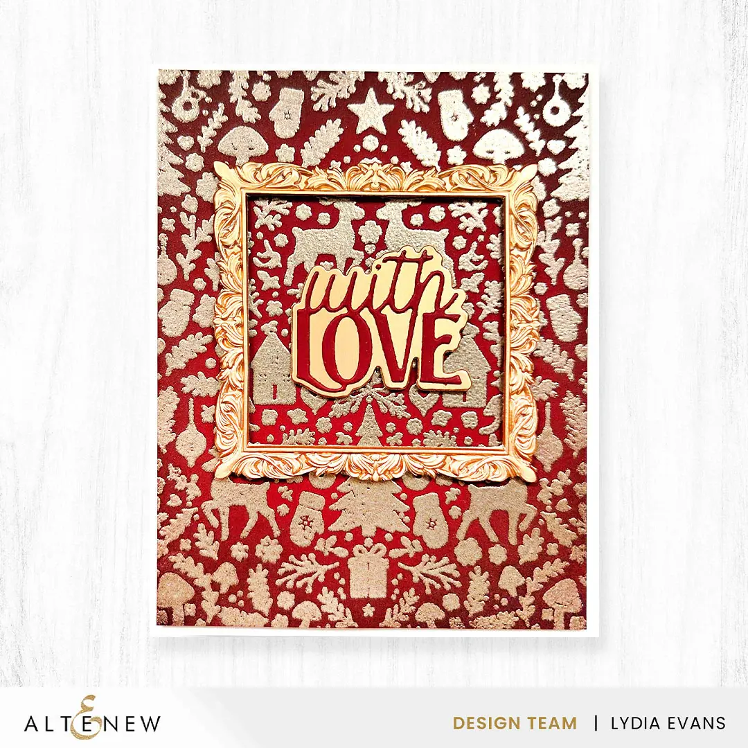 ALTENEW ALTENEW WINTER WOODLAND CLEAR STAMP & DIE SET