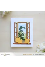 ALTENEW ALTENEW CRAFT YOUR LIFE PROJECT KIT: WINDOWS TO STILLNESS CLEAR STAMP, STENCIL SET, 3D EMBOSSING FOLDER AND DIE SET BUNDLE