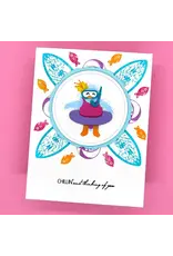 LDRS CREATIVE LDRS CREATIVE FUZZY WUZZIES BEACH BUM ADD-ON 4x4 CLEAR STAMP AND DIE SET