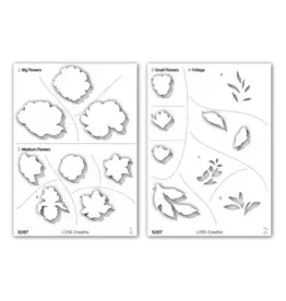 LDRS CREATIVE LDRS CREATIVE BOUQUET MAKER MASK STENCIL SET