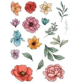 LDRS CREATIVE LDRS CREATIVE BOUQUET MAKER 5x7 CLEAR STAMP SET