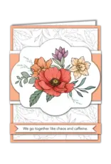 LDRS CREATIVE LDRS CREATIVE BOUQUET MAKER 5x7 CLEAR STAMP SET