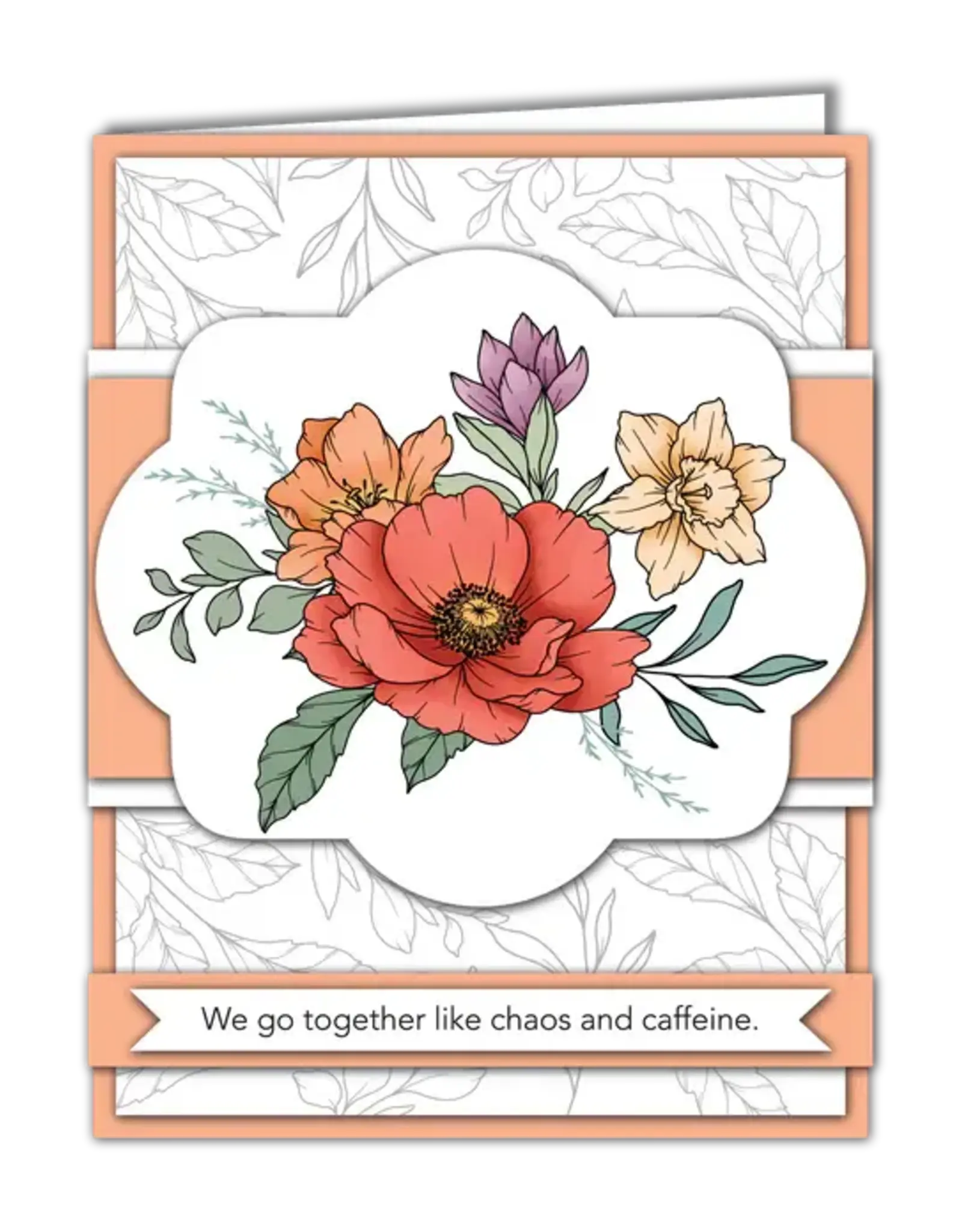 LDRS CREATIVE LDRS CREATIVE BOUQUET MAKER 5x7 CLEAR STAMP SET