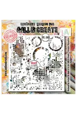AALL & CREATE AALL & CREATE AUTOUR DE MWA #249 CIRCULAR DISRUPTION 6X6 STENCIL