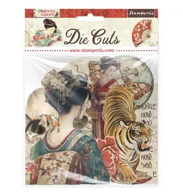 STAMPERIA STAMPERIA ORIENTAL GARDEN CHIPBOARD DIE CUTS