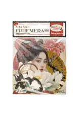 STAMPERIA STAMPERIA ORIENTAL GARDEN EPHEMERA ADHESIVE PAPER CUT OUTS