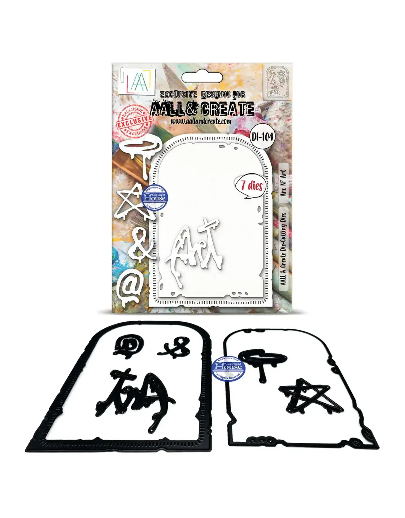 AALL & CREATE AALL & CREATE #104 ARC N' ART DIE SET