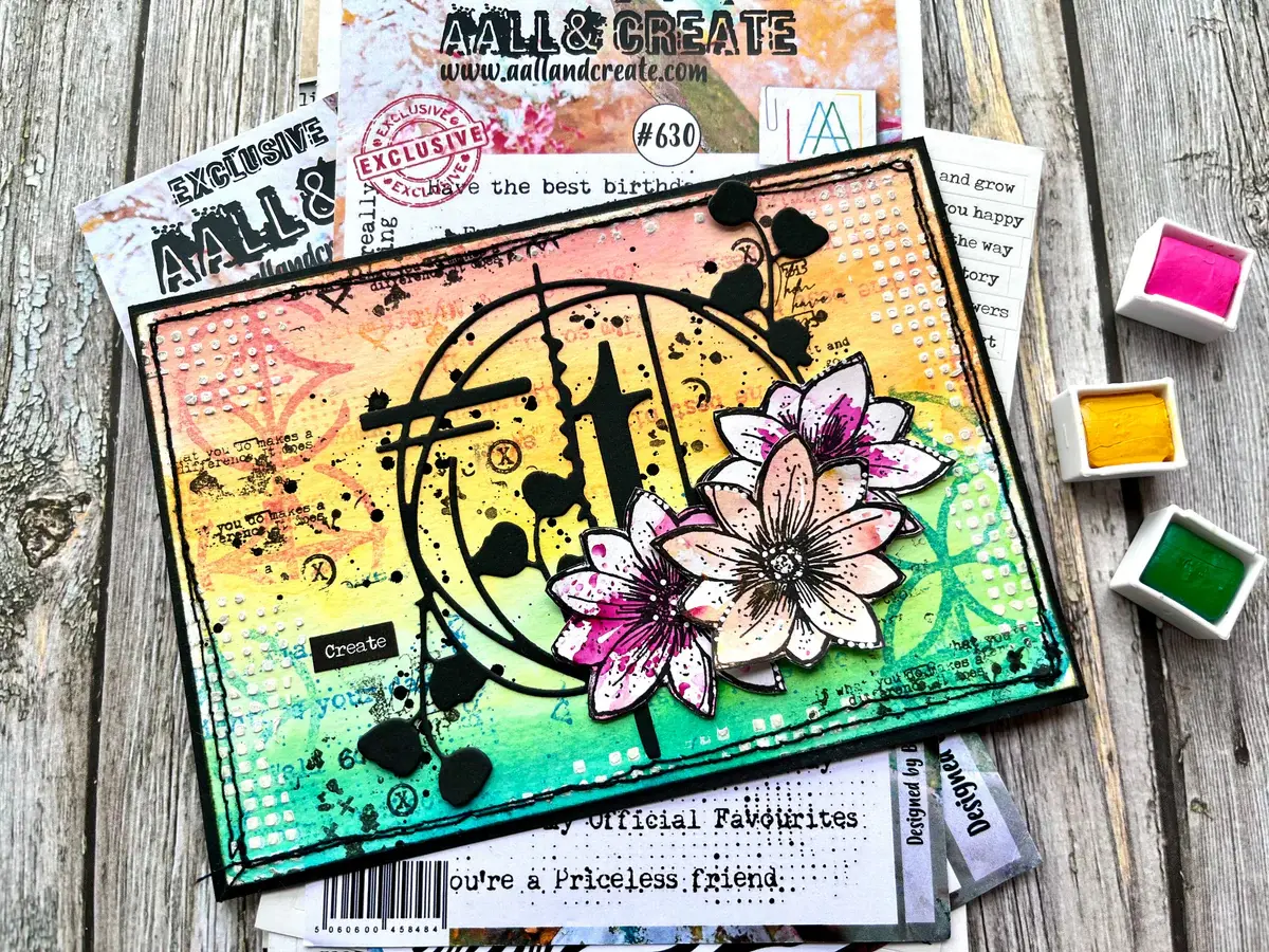 AALL & CREATE AALL & CREATE #13 BURSTING BUDS DIE