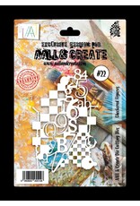 AALL & CREATE AALL & CREATE #22 CHECKERED FIGURES DIE