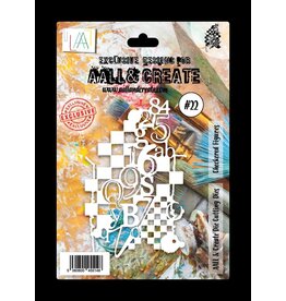 AALL & CREATE AALL & CREATE #22 CHECKERED FIGURES DIE