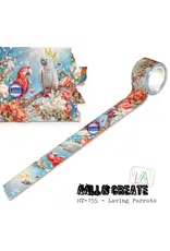 AALL & CREATE AALL & CREATE #155 LOVING PARROTS LAYER IT UP! WASHI TAPE