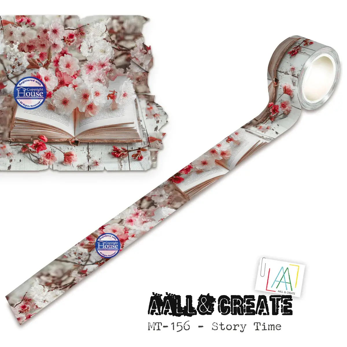 AALL & CREATE AALL & CREATE #156 STORY TIME LAYER IT UP! WASHI TAPE