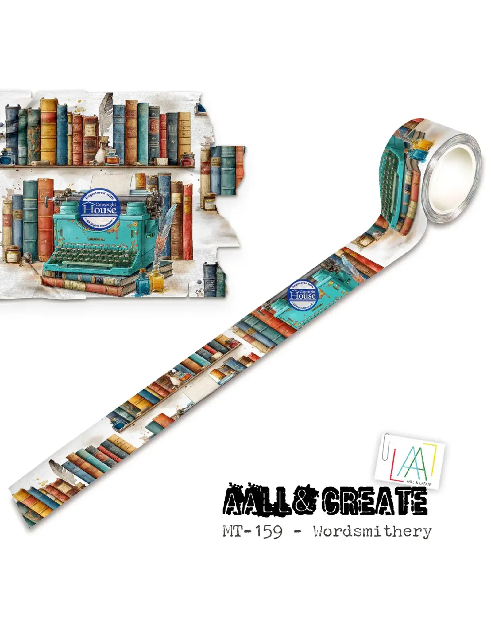 AALL & CREATE AALL & CREATE #159 WORDSMITHERY LAYER IT UP! WASHI TAPE