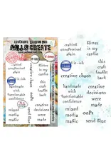 AALL & CREATE AALL & CREATE JANET KLEIN #1382 MISS DEE ON CRAFTING A6 CLEAR STAMP SET