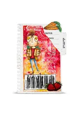 AALL & CREATE AALL & CREATE JANET KLEIN #1434 DEE SHOPS A7 CLEAR STAMP SET