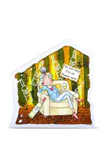 AALL & CREATE AALL & CREATE JANET KLEIN #1437 POUR DECISIONS A7 CLEAR STAMP SET
