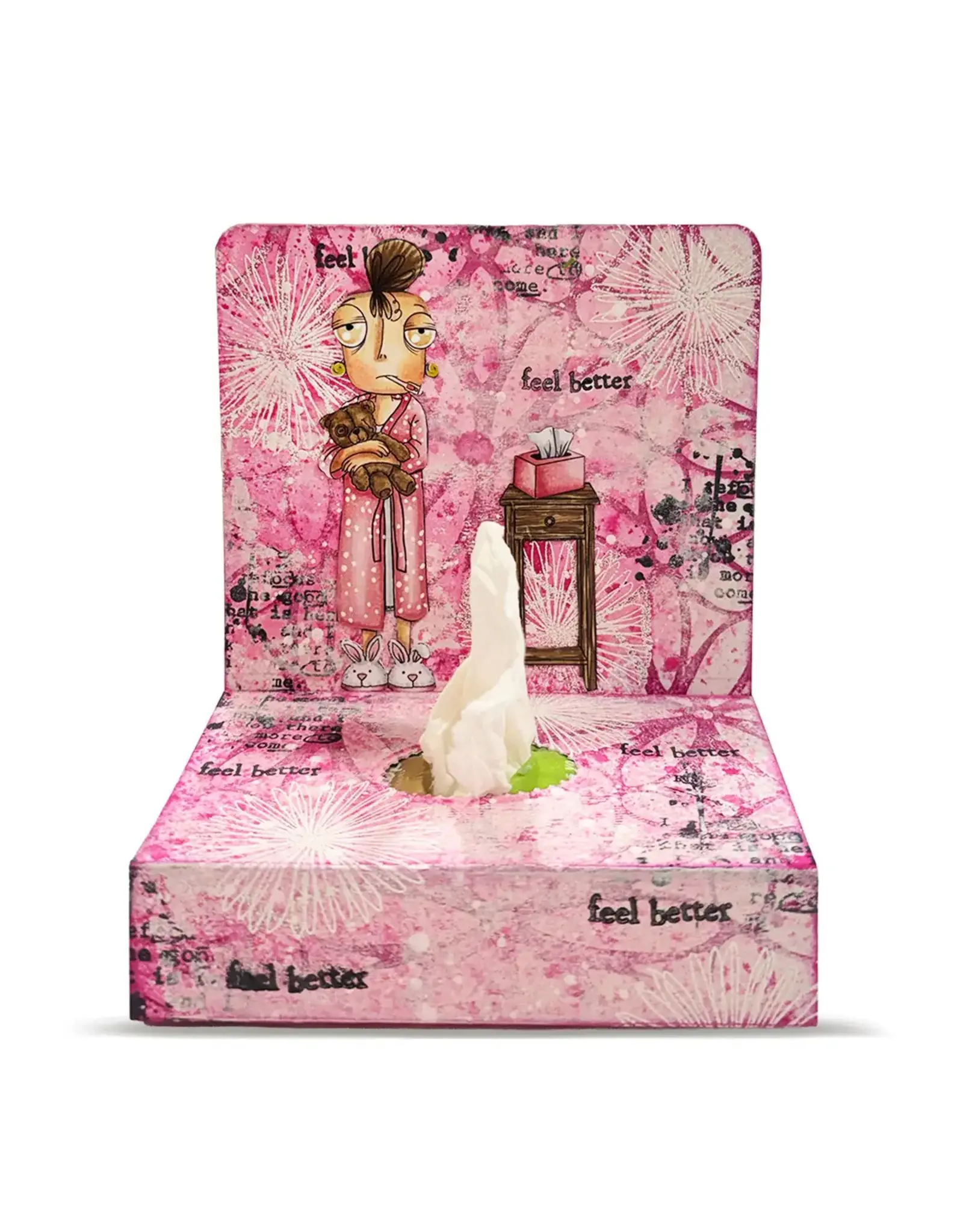 AALL & CREATE AALL & CREATE JANET KLEIN #1440 SNIFFLY DEE A7 CLEAR STAMP SET