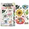 AALL & CREATE AALL & CREATE AZ LINE #1479 LOVELY COQUELICOTS A6 CLEAR STAMP SET