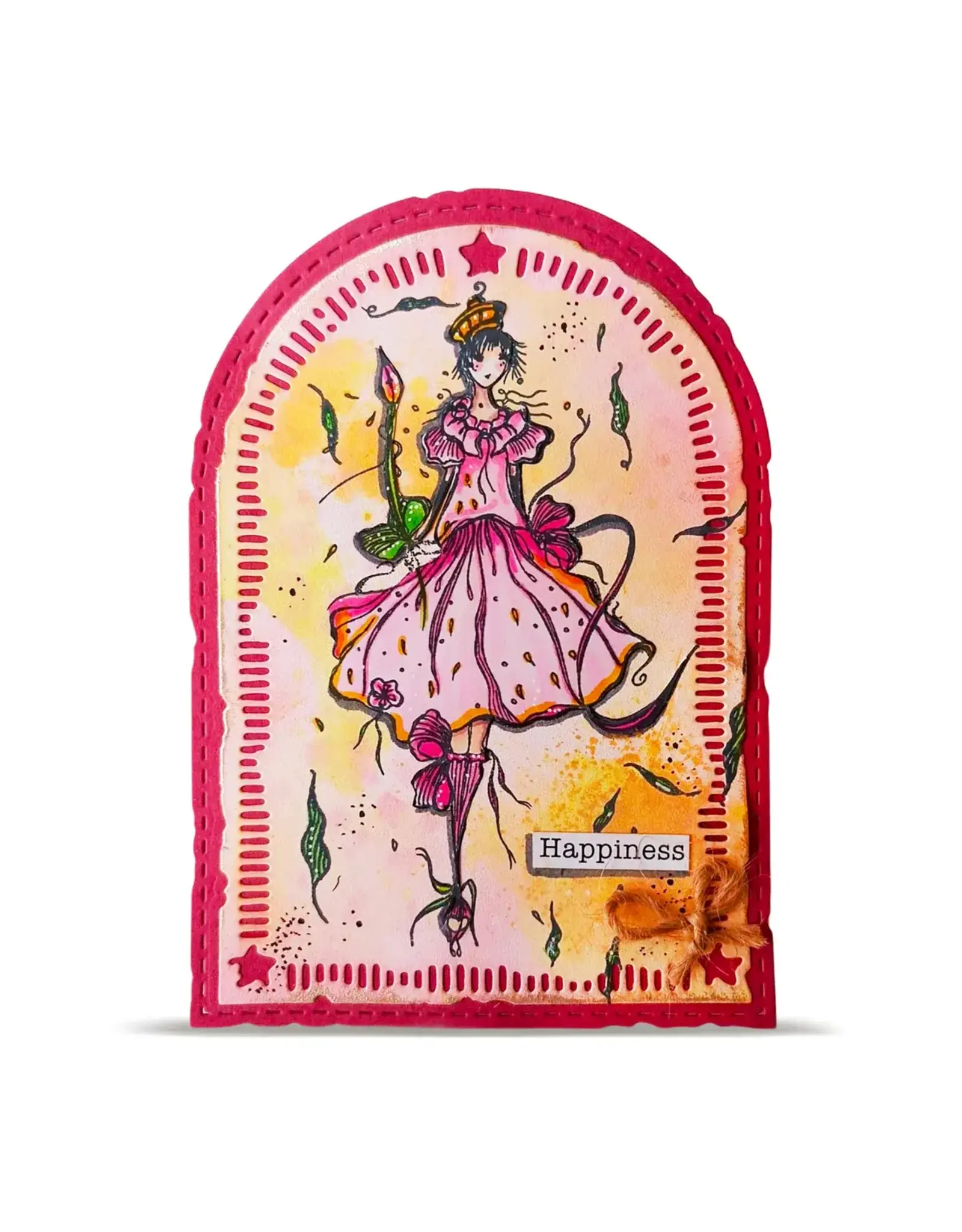 AALL & CREATE AALL & CREATE SOIZIC #1481 CARRIED PAGES A6 CLEAR STAMP SET