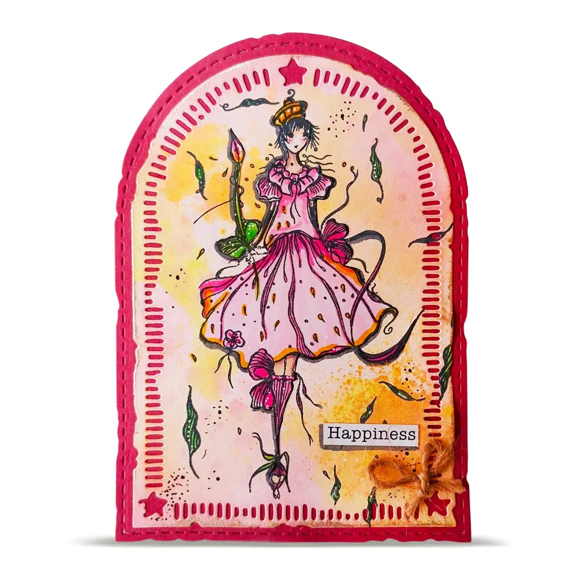 AALL & CREATE AALL & CREATE SOIZIC #1481 CARRIED PAGES A6 CLEAR STAMP SET