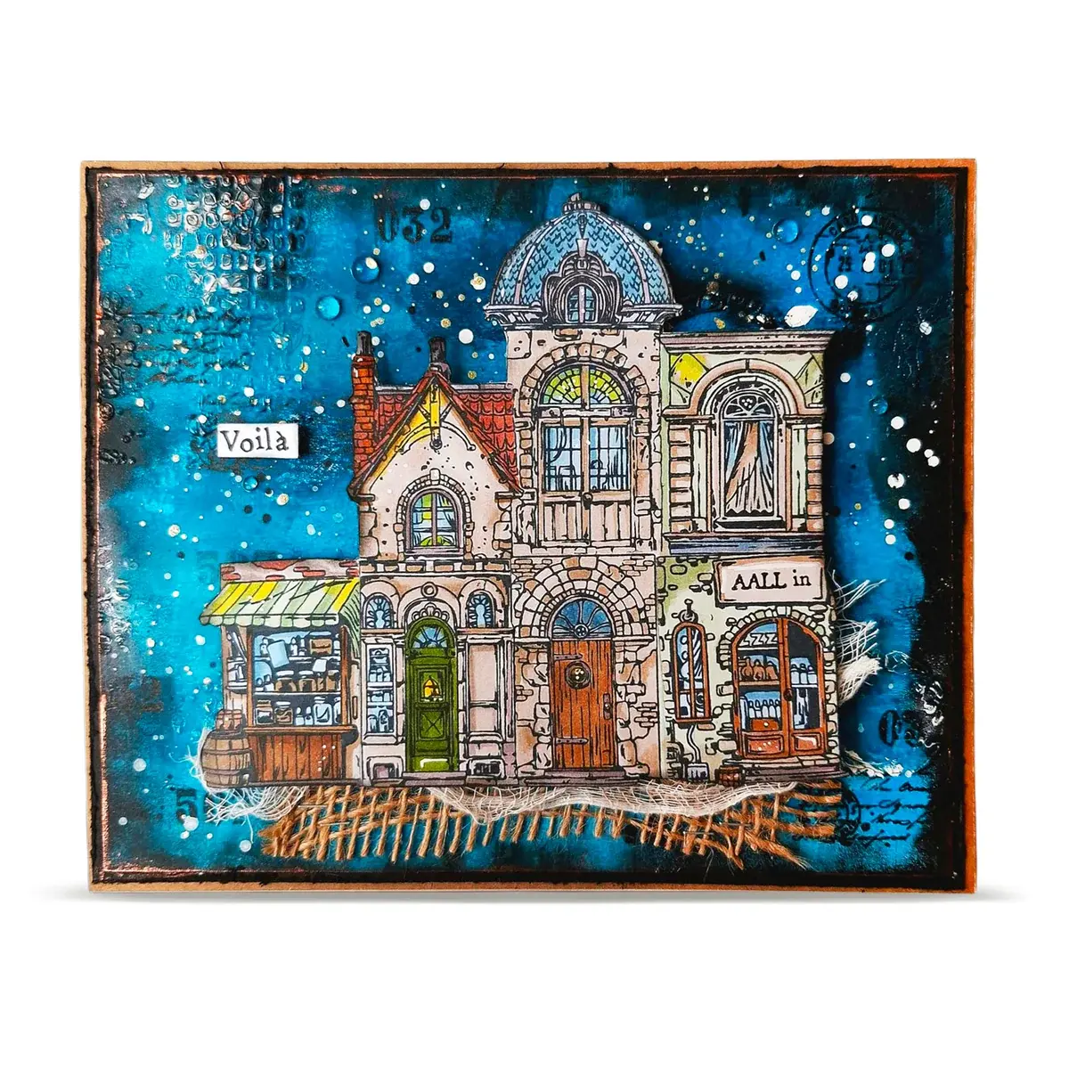 AALL & CREATE AALL & CREATE AUTOUR DE MWA #1472 TINY KINGDOMS A5 CLEAR STAMP SET