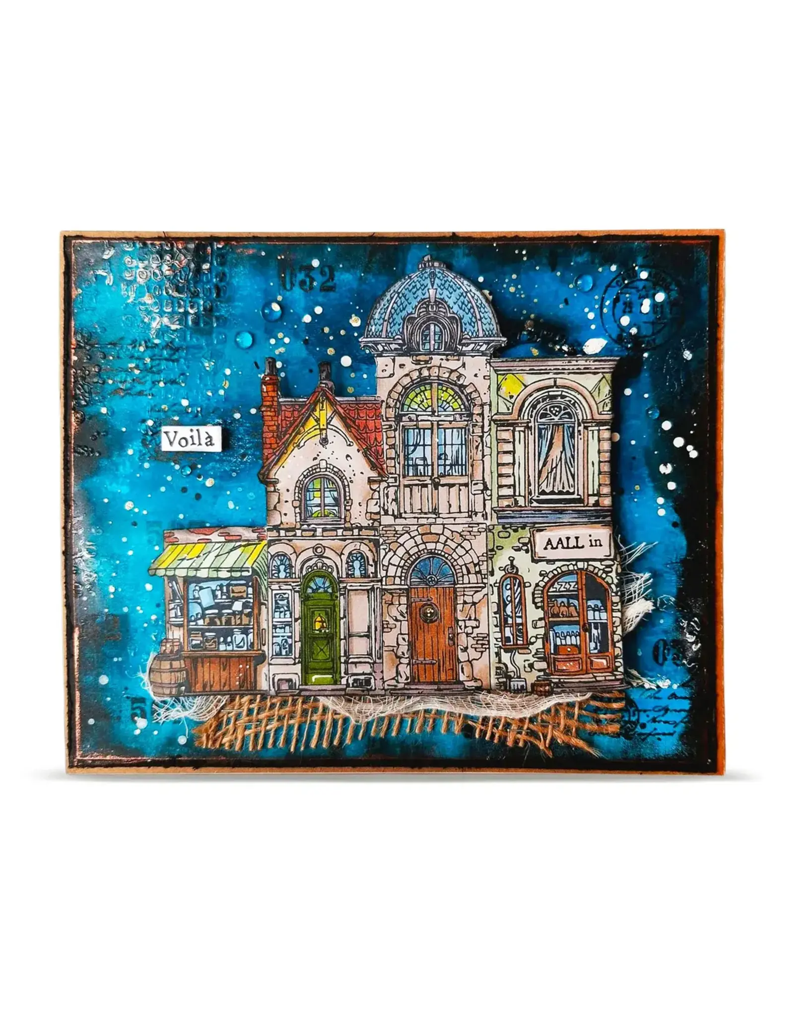 AALL & CREATE AALL & CREATE AUTOUR DE MWA #1472 TINY KINGDOMS A5 CLEAR STAMP SET