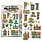 AALL & CREATE AALL & CREATE AUTOUR DE MWA #1474 HAPPY TOWN PEOPLE A5 CLEAR STAMP SET