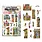 AALL & CREATE AALL & CREATE AUTOUR DE MWA #1475 LITTLE BOROUGH A6 CLEAR STAMP SET