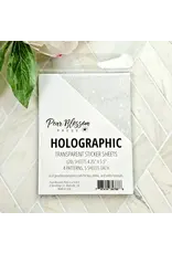 PEAR BLOSSOM PRESS PEAR BLOSSOM PRESS HOLOGRAPHIC STICKER SHEETS 20/PK